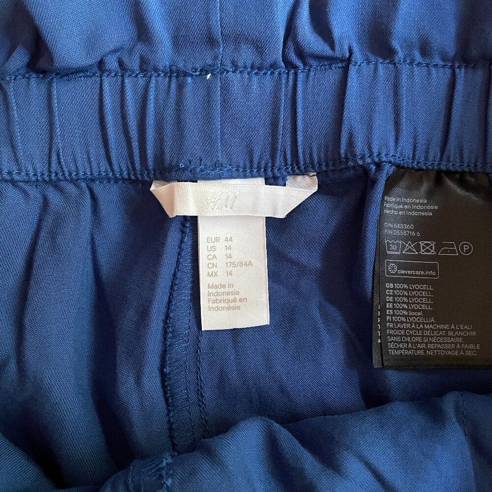 Size 14 H&M blue pants - new without tags - Picture 9 of 9